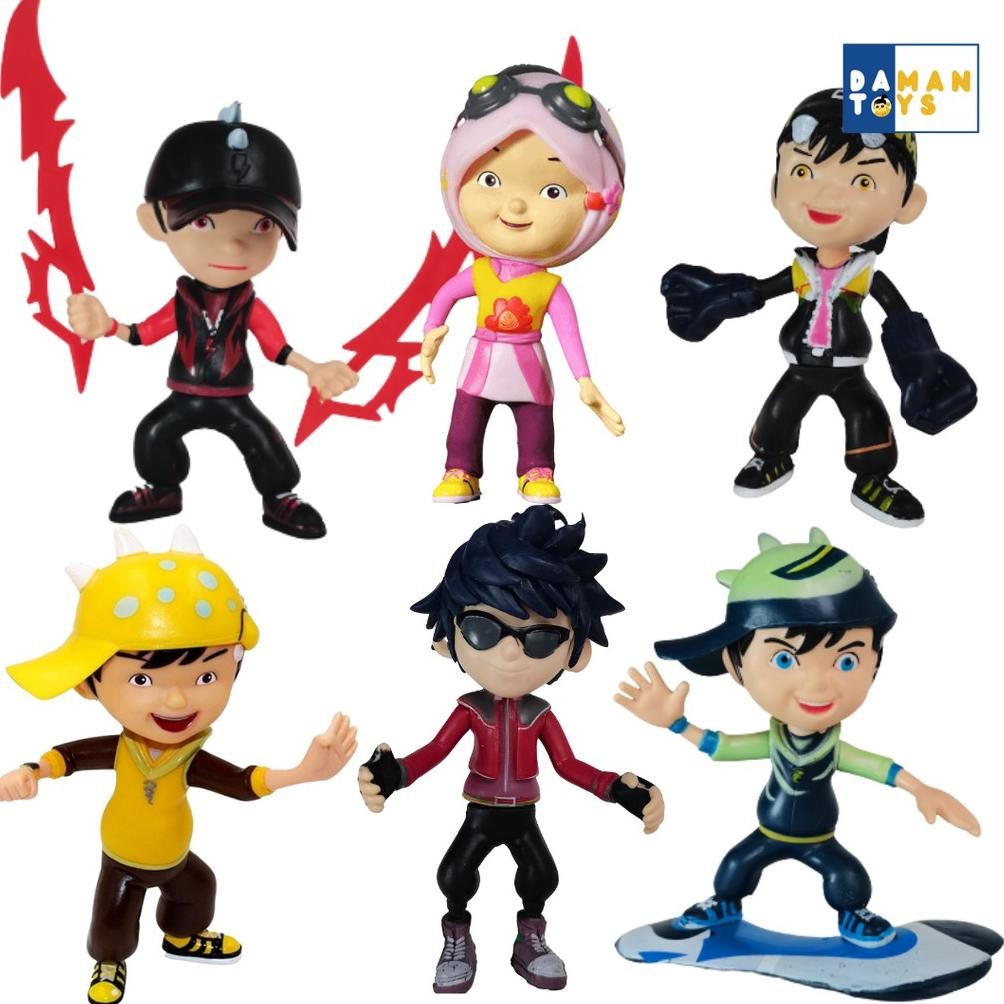 Mainan Boboiboy Galaxy Halilintar Boboboy Boboboi Action Figure Murah Satuan