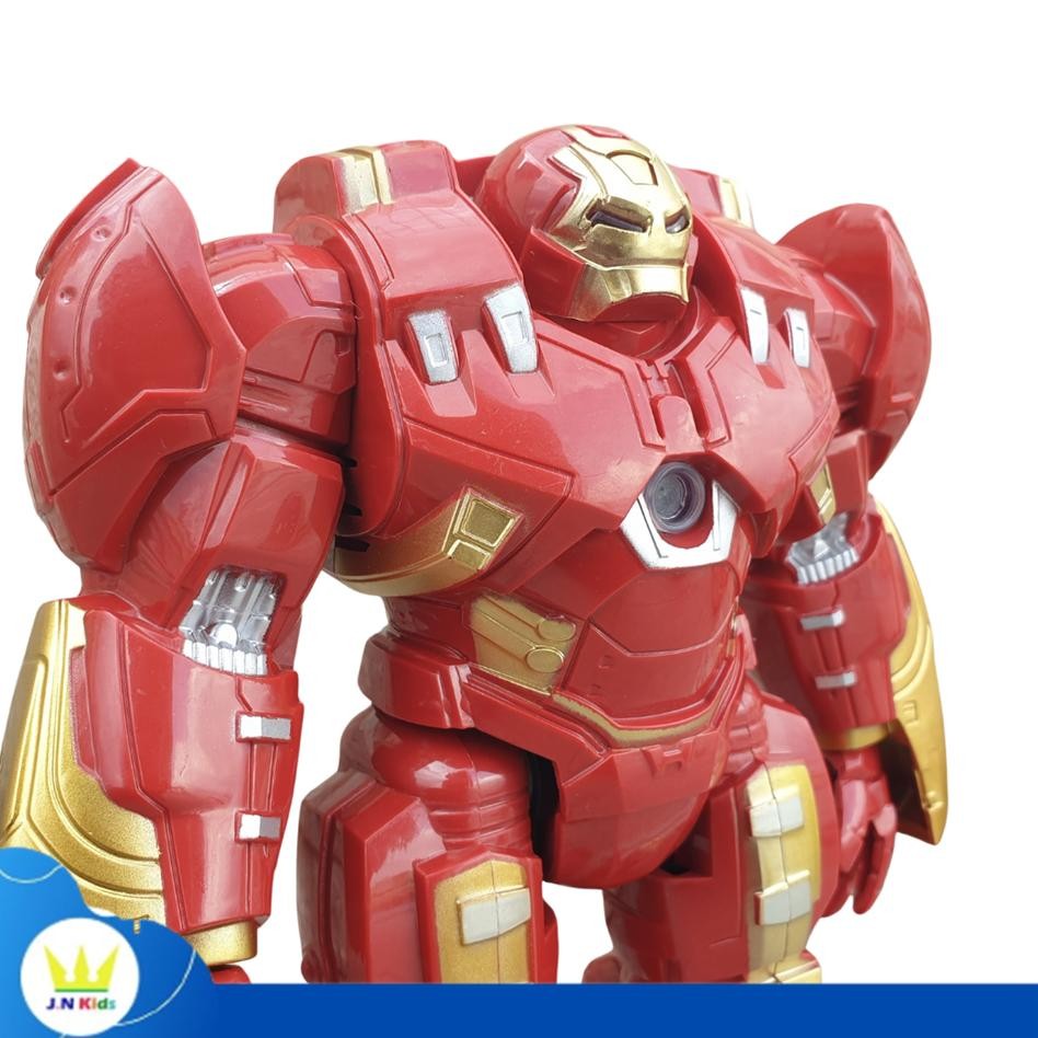 Terlaris | Terbaru | Best Seller | Termurah Mainan Anak Robot Hulkbuster Iron Man Dengan Musik Dan B