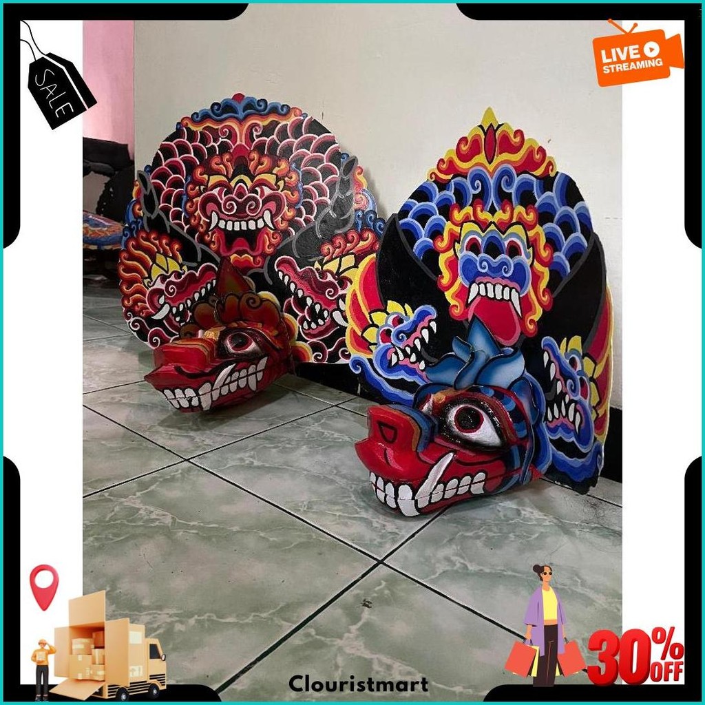 Barongan Caplokan Mainan Anak Dari Kayu Terlaris