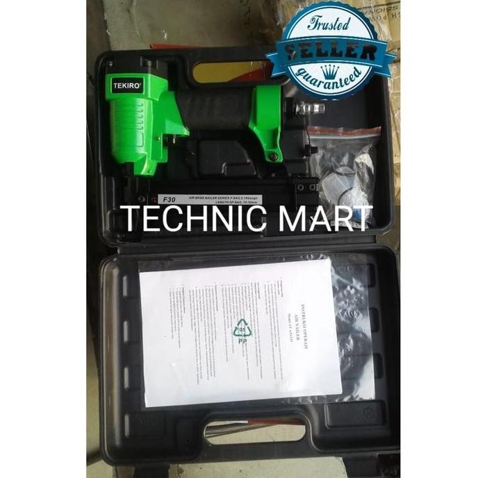 

Promo Tekiro Air Nailer Gun F30 F 30/ Mesin Paku Tembak Staples AT-AN1129 COD