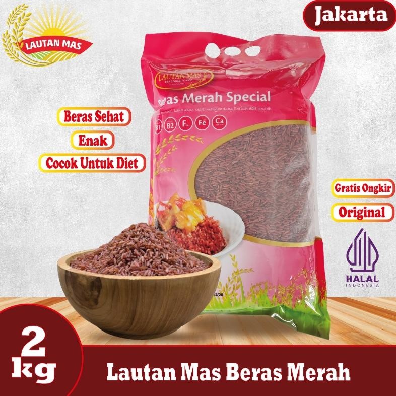Lautan Mas Beras Merah 2Kg