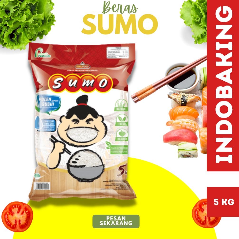 

Beras Sumo Merah Premium 5Kg Pulen Sehat