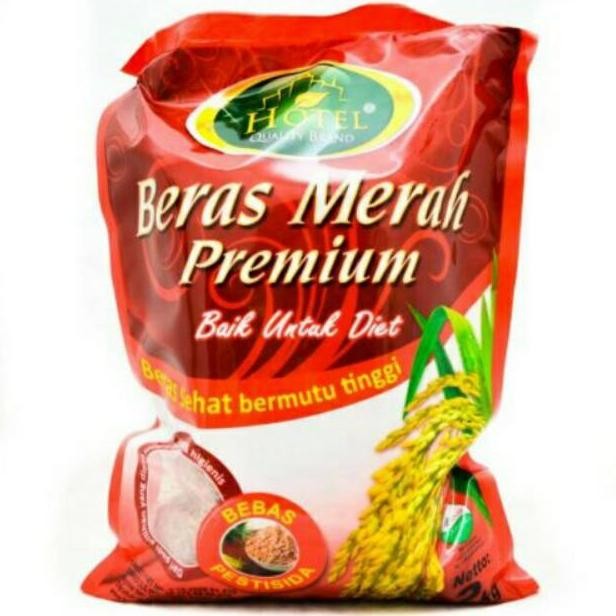 Beras Hotel Beras Merah Premium 2Kg