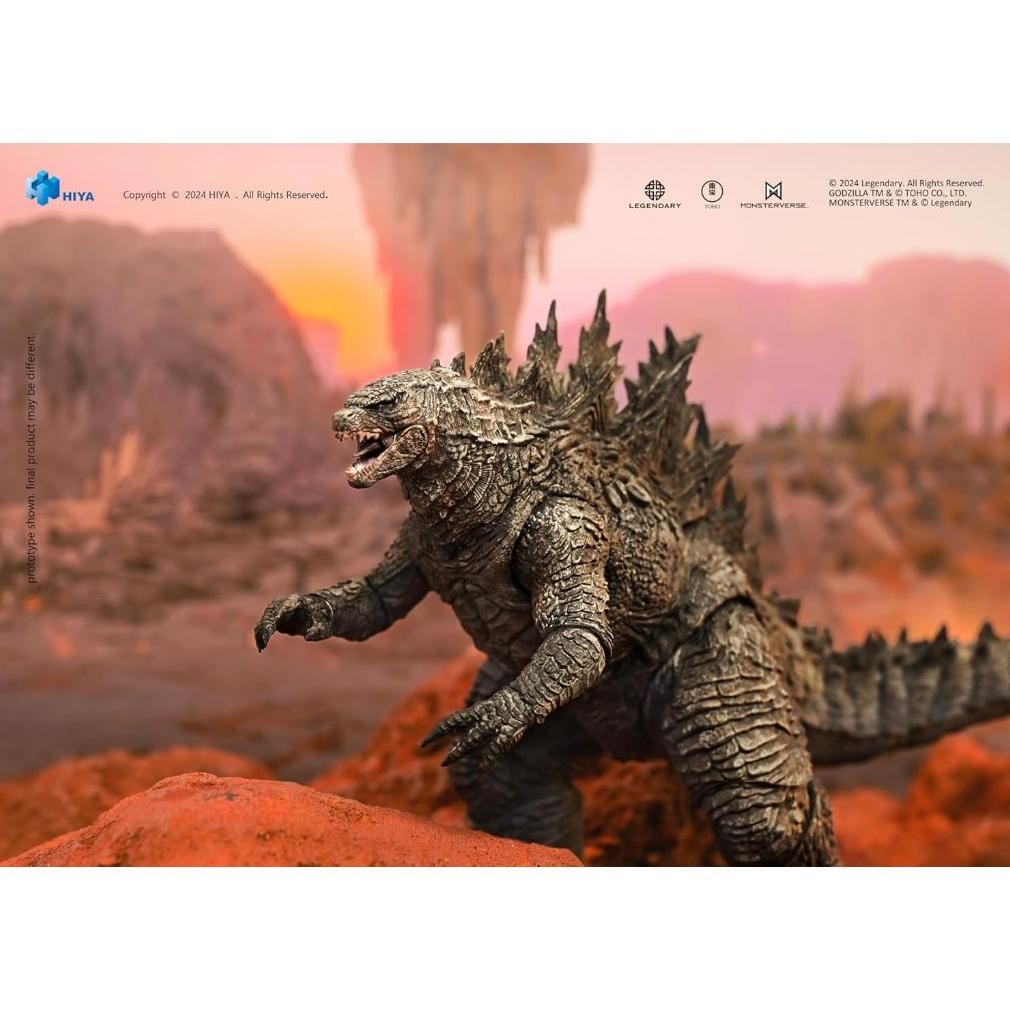 HIYA TOYS GODZILLA X KONG: THE NEW EMPIRE - GODZILLA RE-EVOLVED EXQUISITE SERIES PREVIEWS EXCLUSIVE