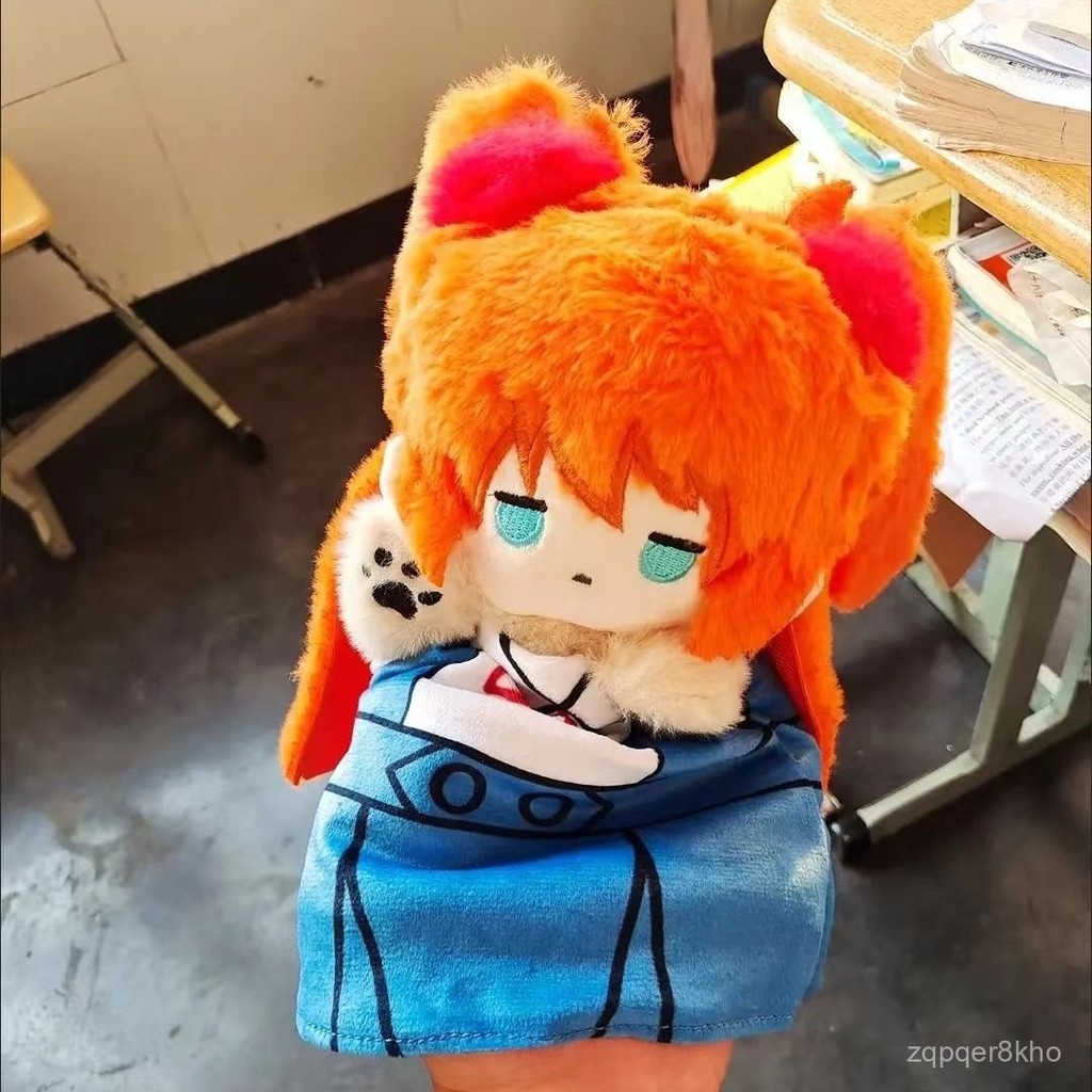 New Century EVA Evangelion Doll Asuka Ayanami Rei Plush Hand Puppet Cotton Doll Anime Figure VKVI