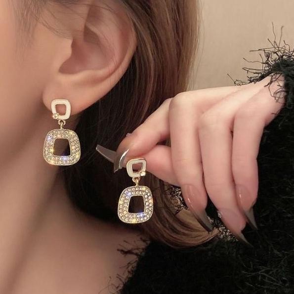 Anting Klip Anting Jepit Tanpa Tindik Anting Hijab At675