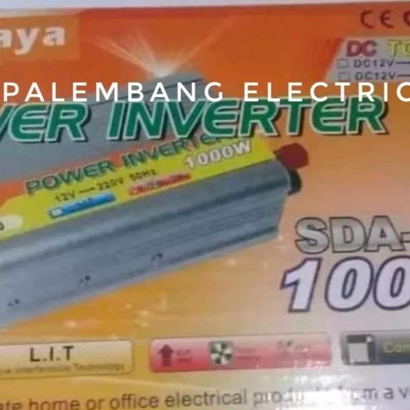 POWER INVERTER PENGUBAH ARUS DC KE AC DC TO AC 1000 WATT 1000WATT ORIGINAL DAN TERPERCAYA