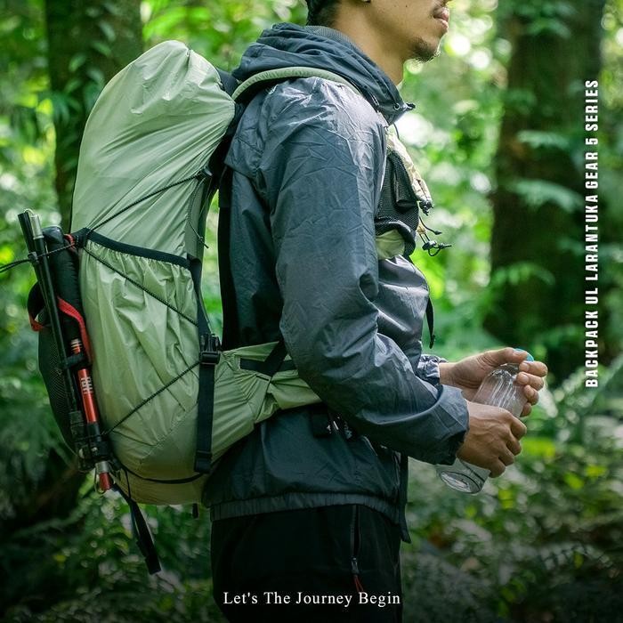 OGO LARANTUKA GEAR 5 - Backpack FRAME ANTI GRAVITY , BACKPACK ULTRALIGHT, BACKPACK GUNUNG 30L Backpa