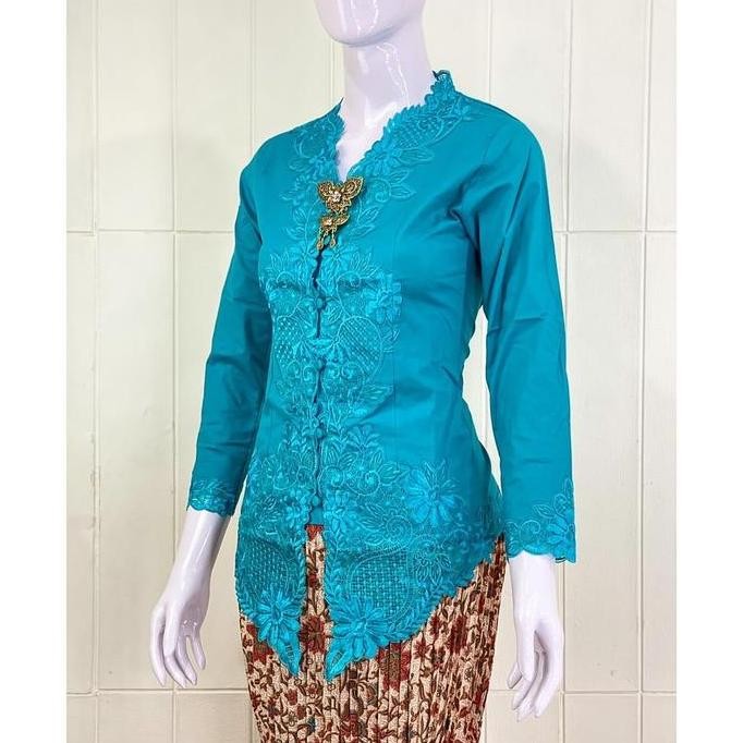 Kebaya Encim Polos~Kebaya Motif Bunga~Kebaya Seragam Kerja~Atasan Aja