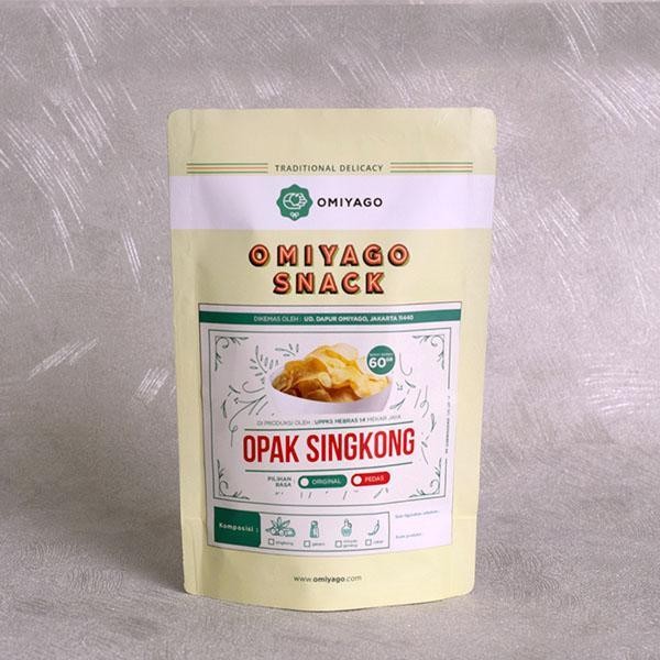 

ES Buy 1 Get 1 Free Opak Singkong Pedas Omiyago 60gr