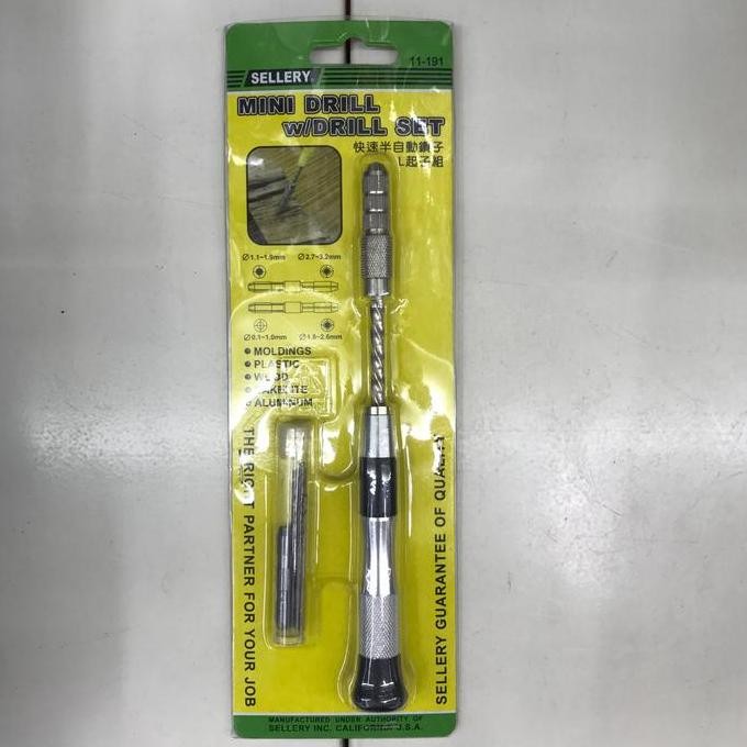 BEBAS ONGKIR - Mesin Bor Tangan Manual Set Sellery 11-191