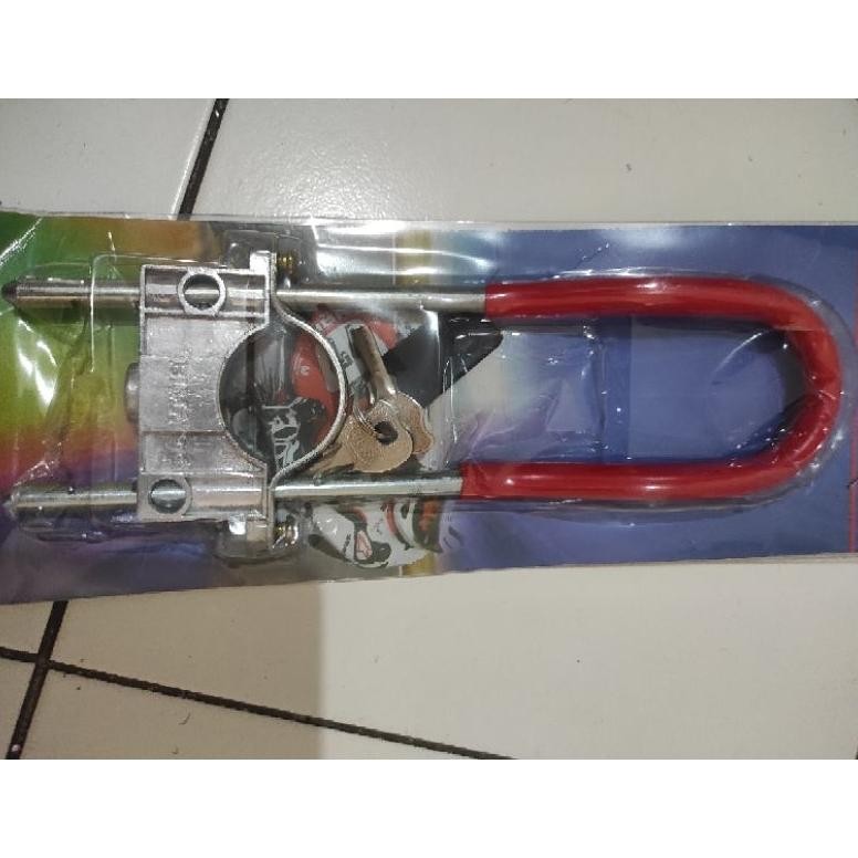 Kunci garpu motor/sepeda listrik/gembok panjang