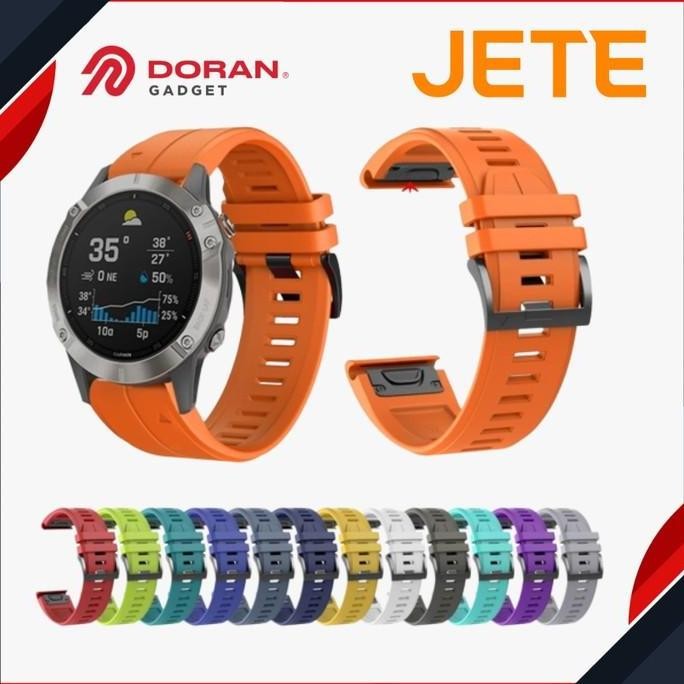 NEW - Strap Silicone Garmin Fenix 7 / 7x Silicon Tali Jam Smartwatch - JETE