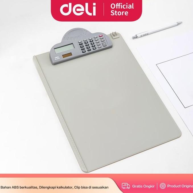 

NEW - Deli Papan Ujian / Clipboard ABS - A4 E929