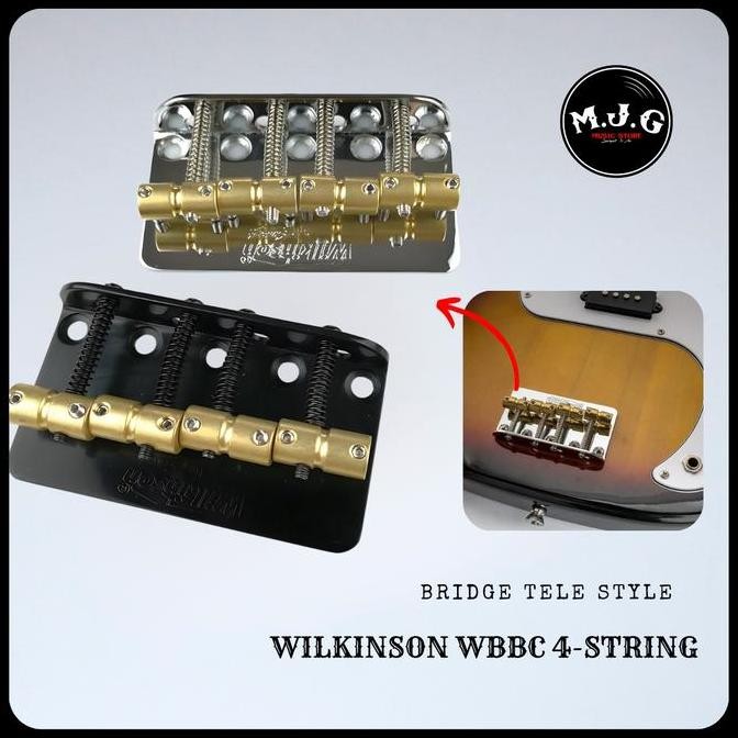 Saddle bridge tremolo wilkinson bass 4 string no gotoh fender ibanez