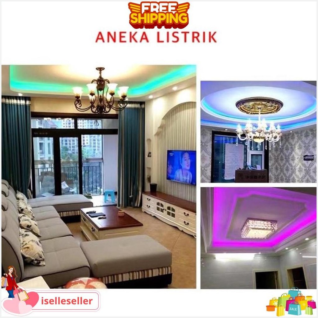 Neon Flex Lampu Led Selang 1M-5M Kualitas Premium Dc 12V / Lampu Alis Motor Mobil / Lampu Led Fleksi