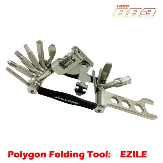 Promo POLYGON Folding Tool EZILE - Tool lipat Sepeda Kunci L Serbaguna COD
