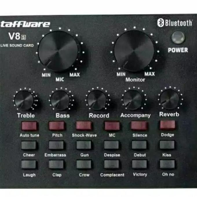 DT10 >> Taffware Audio USB External Soundcard Live Broadcast v8s