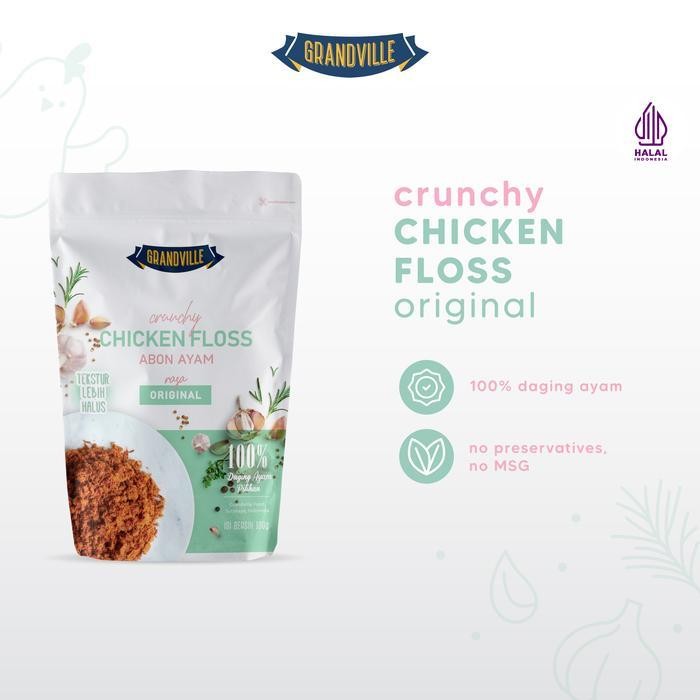 

SNS Grandville Abon Ayam Crunchy Halal Single Pack Original - Aman untuk anak usia MPASI