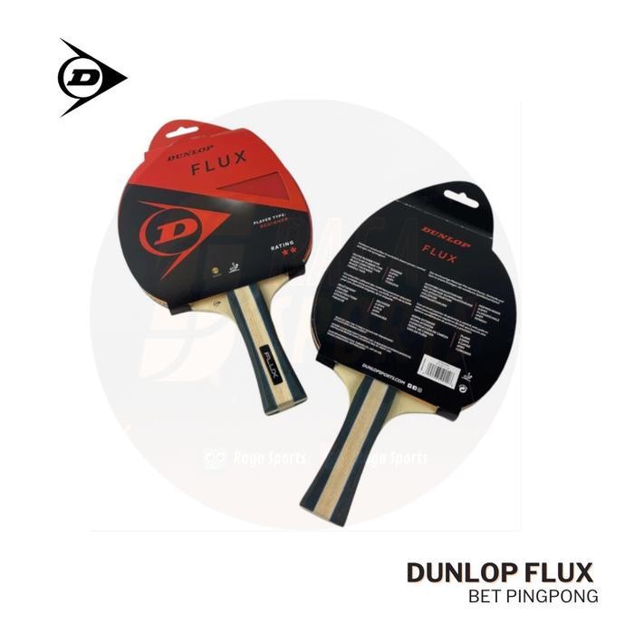 SPID Raga Sports Bet Pingpong Dunlop Bat Tenis Meja Dunlop Flux Original