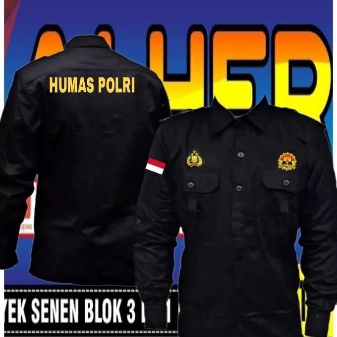 Kemeja Humas Polri Baju Humas Polri Seragam Humas Polri Pdh Humas Polr