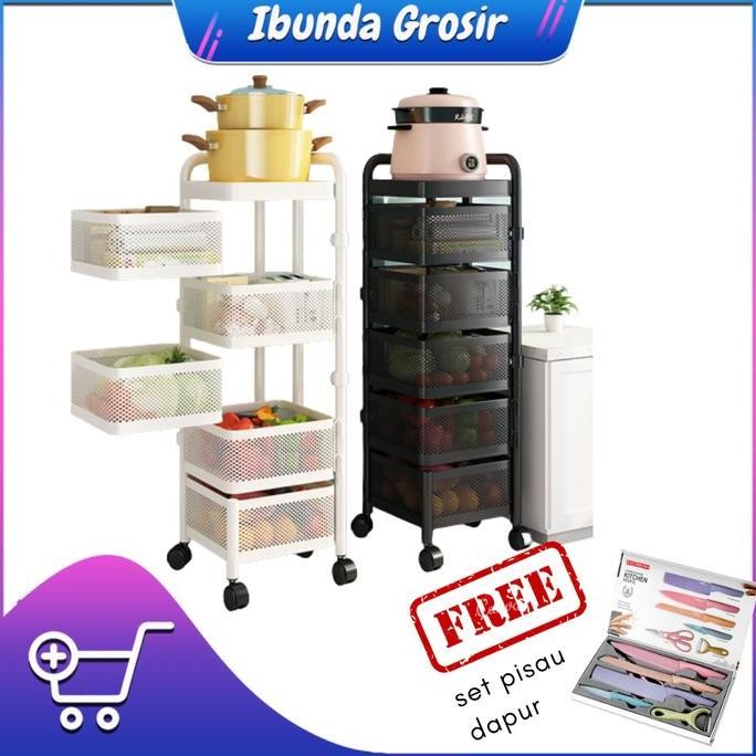 TERLARIS - Roy Rack Besi 4 susun dan Susun / Rak Penyimpanan / Rak 4 Susun