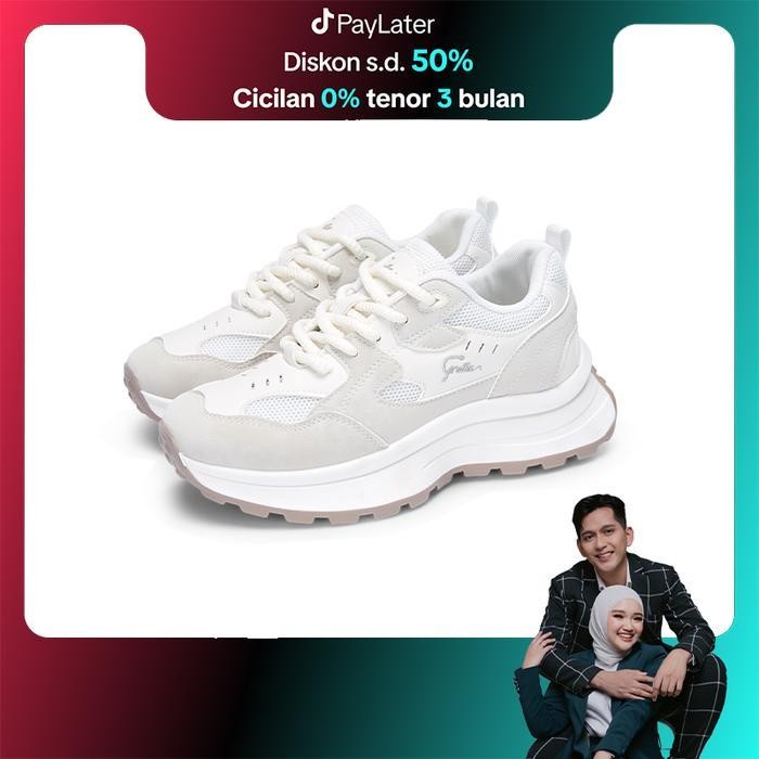 VBS COROLLA Blossom Sepatu Sneakers Sepatu Wanita Putih Sneakers Tinggi Olahraga Outdoor Sepatu Kets