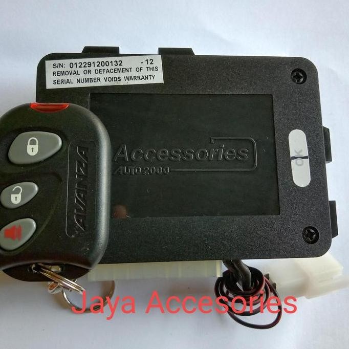 BEBAS ONGKIR - Modul ECU dan Remote Alarm Avanza type E S 2004 - 20