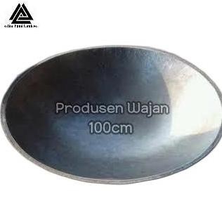 Wajan Plat Besi Baja Jumbo 100 Cm 2Mm