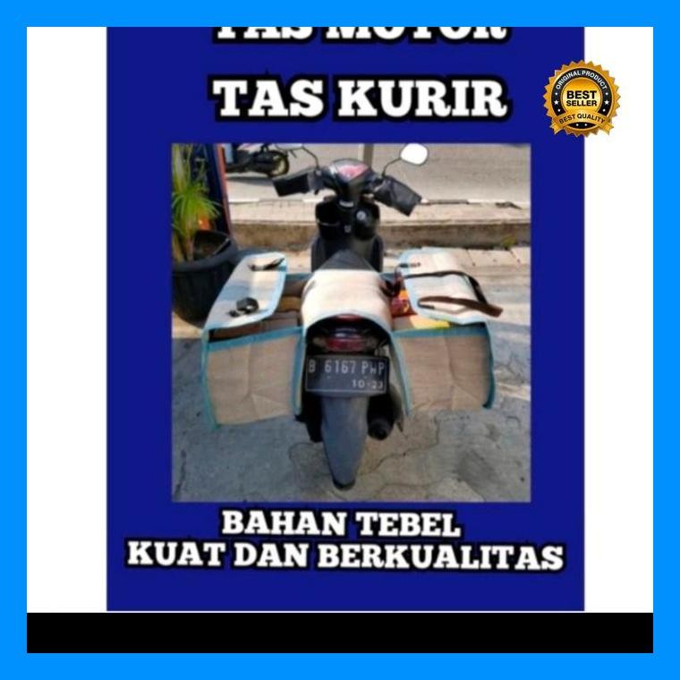 (Terbaru) Tas Motor Tas Kurir Tas Pos Tas Pasar Ukuran Standar Bahan Goni Tebal Bestseller