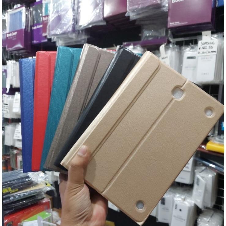 Premium Flip Cover Samsung Galaxy Tab A 8.0" 2015 / Tab A 8.0" 2016 Sarung Tab Sm-T350 / Sm-T355 / S