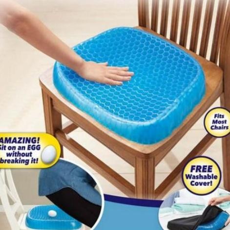 TERBARU - Bantal Jel Geel Empuk Alas Kursi Jok Mobil Tatakan Bokong Anti Pegel