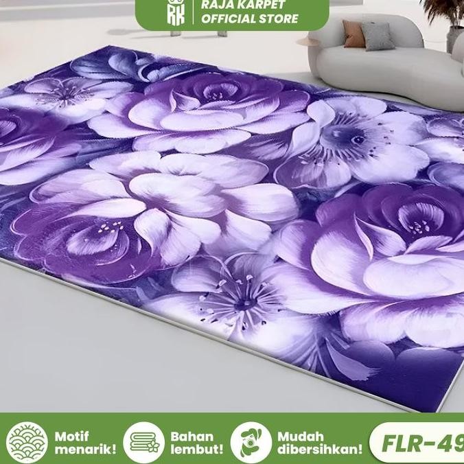 TERMURAH - RAJA x CECE KE KETIR [-60] KARPET MALAYSIA JUMBO KARPET BULU HALUS POLYESTER MICROFIBER K