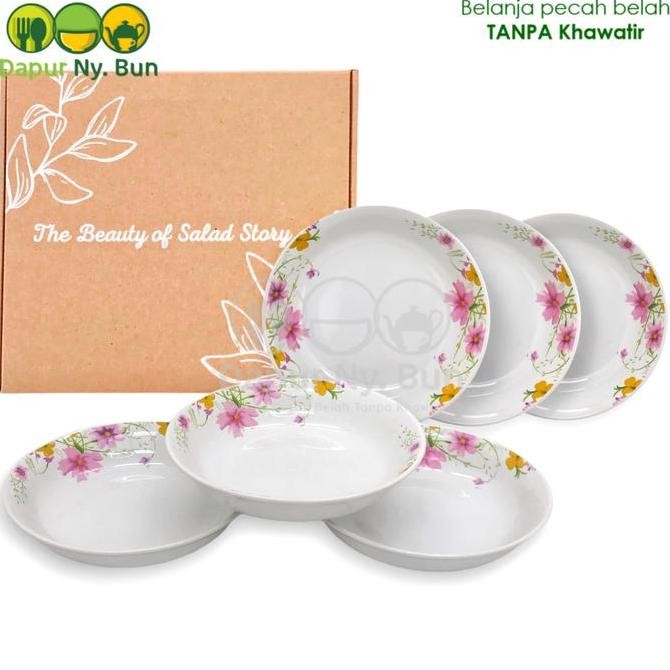 Gift Box Salad Plate / Hampers Tableware Set / Salad Story