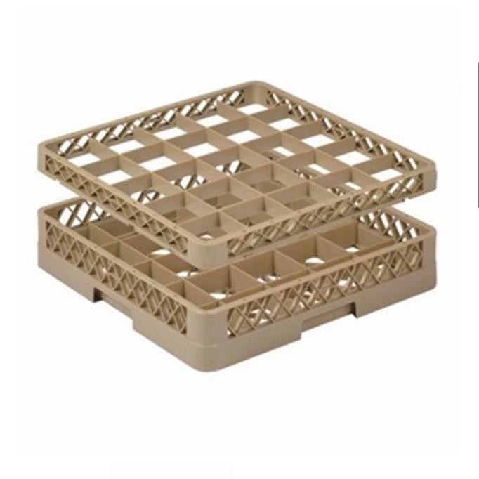 25 Compartment Com Glass Rack Rak Gelas