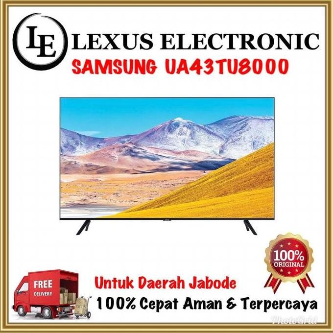 TERBARU - SAMSUNG LED UHD TV 43 INCH | 43TU8000 | UA43TU8000 | CRYSTAL UHD TV