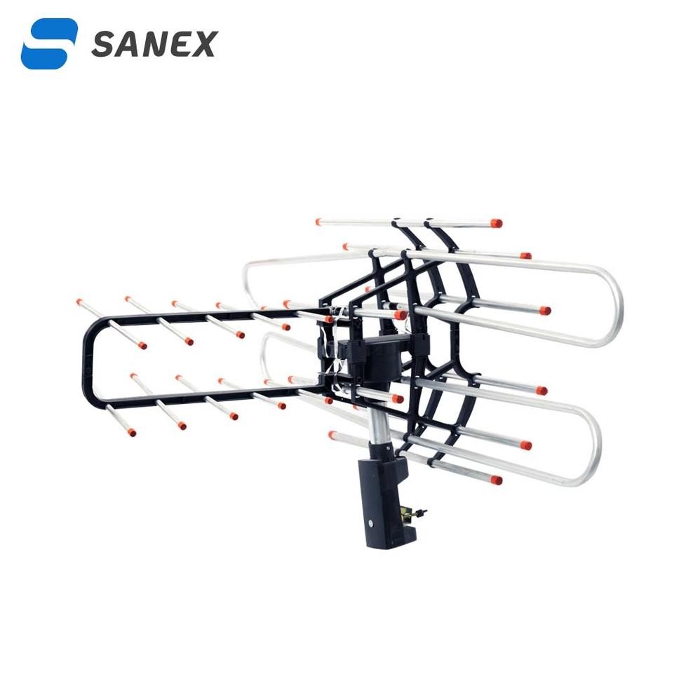 100% Ori Uy-23 [Cod Ready] Sanex Antena Tv Digital Outdoor + Booster Wa 950 Tg / Wa-850Tg (Free Kabe