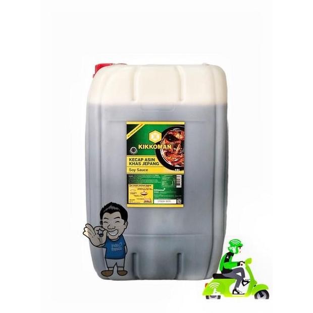 

Kikkoman Soy Sauce All Purpose- Kecap Asin 18 L- Khusus Ojol