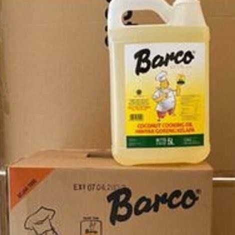 

Minyak Goreng Kelapa "Barco" Jerrycan 5 Liter - 1 Dus (4 Pcs) Coconut