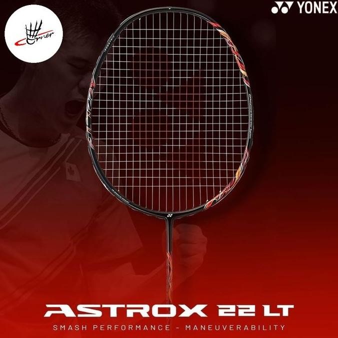 BEBAS ONGKIR - Raket Badminton Yonex Astrox 22 LT 22LT Black Red Original