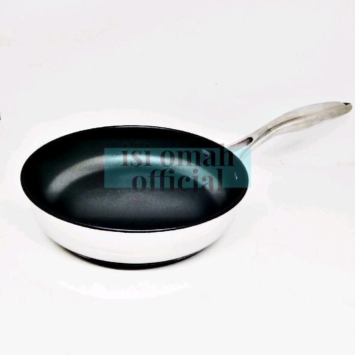 PWH Maxim Wajan Teflon Stainless Steel Frypan 20 cm Export Quality