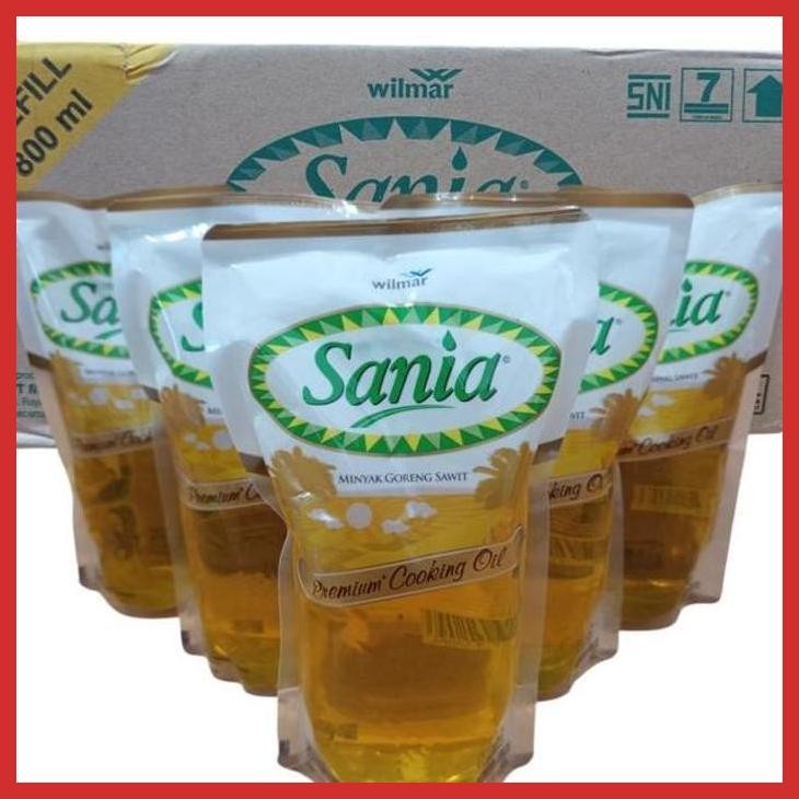 

PROMO MINYAK GORENG SAWIT SANIA KEMASAN POUCH 800ML PKT 5 POUCH OIL [BUMBU OLAHAN MAKANAN]
