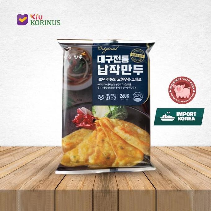 

K- Daegu Flat Dumpling/Pangsit Pipih 450 gr.