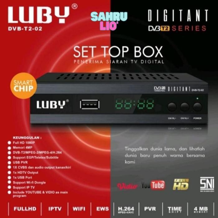 Eh76 Ez23 Oz67 STB Luby 02 Set Top Box TV Digital Full HD Sale Original Original