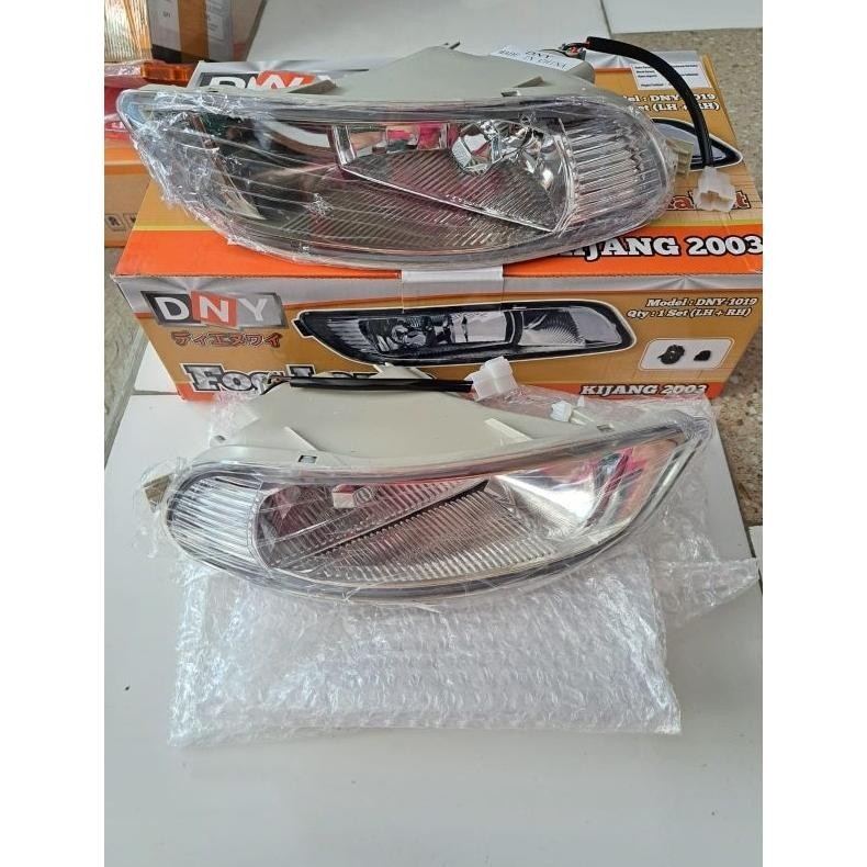 LAMPU BEMPER KABUT KIJANG 2003 2004 + BOHLAM LGX / ALTIS 2004 _2005 FOGLAMP SENJA KANAN KIRI lampu F