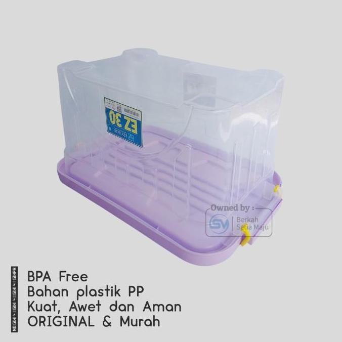 (Good) BSM CONTAINER EZY CB 30 LITER / KOTAK PENYIMPANAN / EZY BOX 30 LITER