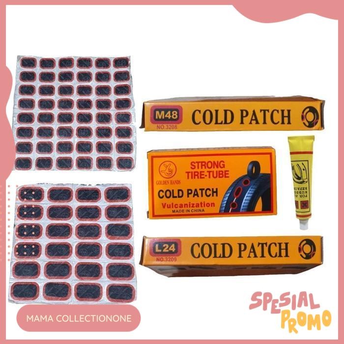 STIKER STICKER LEM TAMBAL BAN KARET DALAM SEPEDA MOTOR STRONG TIRE TUBE COLD PATCH COLDPATCH LARGE L