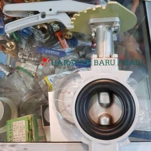 Butterfly Valve Kitz Ukuran 6" Inch / Butterfly Valve Alumunium Ready