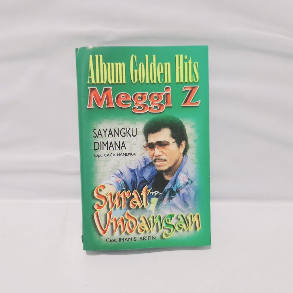 Kaset Meggi Z - Album Golden Hits Meggie Z Surat Undangan