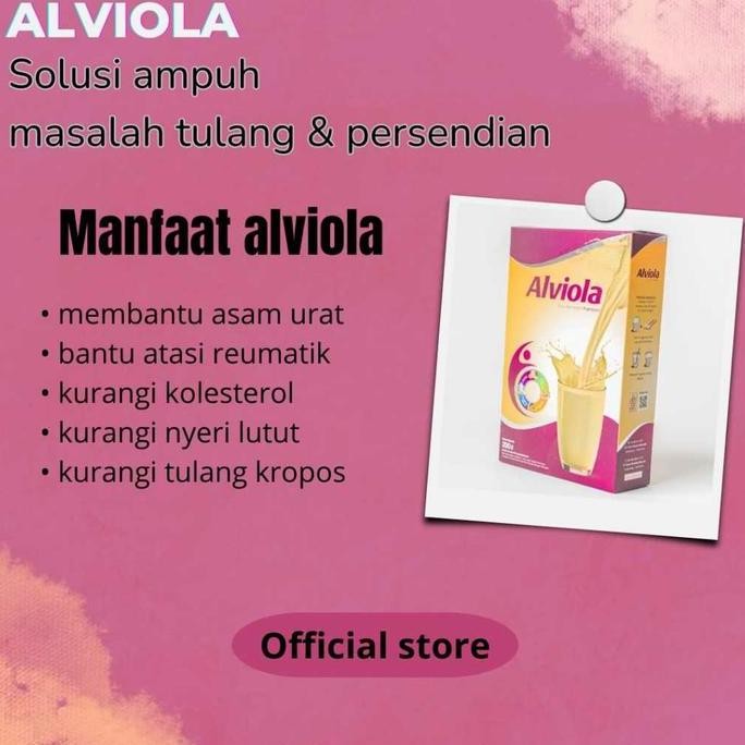 

(Good) ALVIOLA SUSU REMPAH PREMIUM SOLUSI PEGAL PEGAL REUMATIK NYERI SENDI DAN TULANG KROPOS